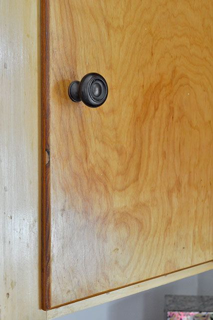Plywood Cabinet Doors DIY
 DIY Inexpensive Cabinet Updates