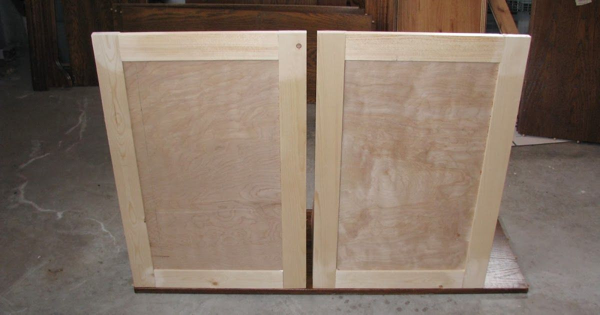 Plywood Cabinet Doors DIY
 Making Cabinet Doors Using a Kreg Jig