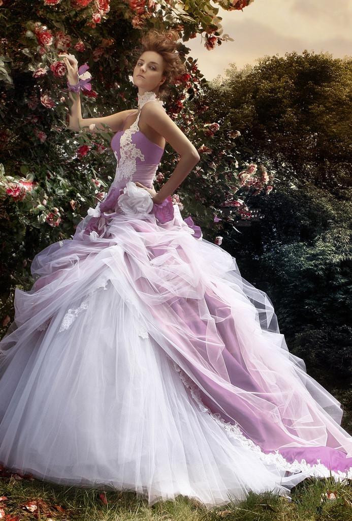 Purple And White Wedding Dress
 line Buy Wholesale purple and white wedding dresses from