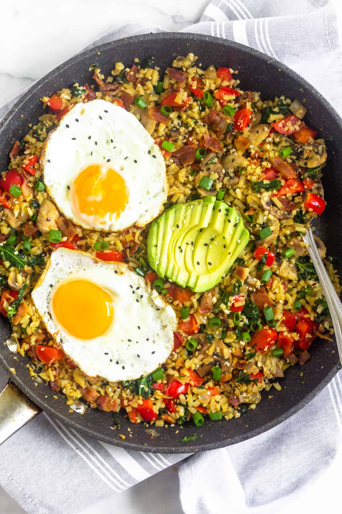 Rice Breakfast Recipes
 Paleo Breakfast Fried Rice Whole30 Eat the Gains