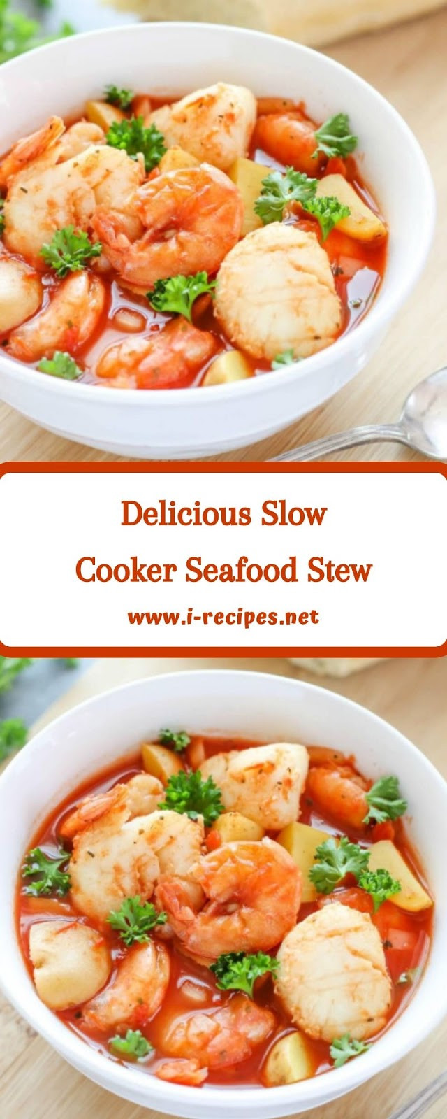 Slow Cooker Seafood Stew
 iRecipes Net Delicious Slow Cooker Seafood Stew