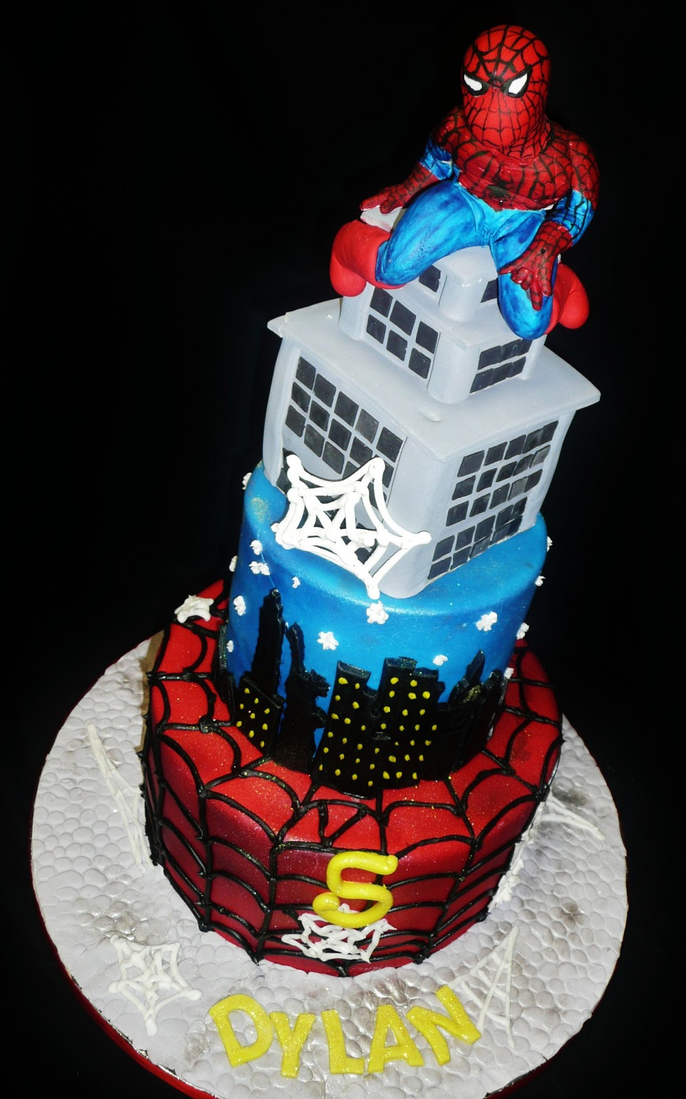 Spiderman Birthday Cakes
 Baking with Roxana s Cakes Spiderman Birthday Cake