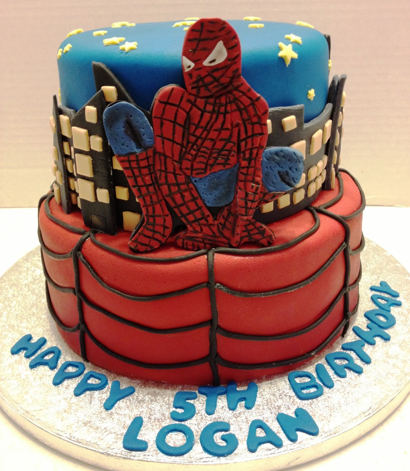 Spiderman Birthday Cakes
 MaryMel Cakes Spiderman birthday