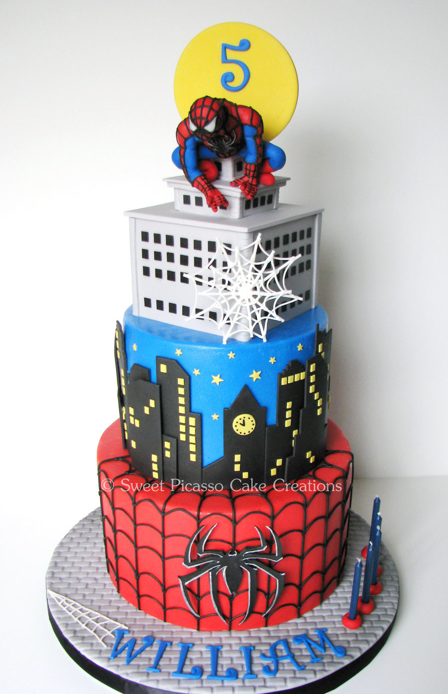Spiderman Birthday Cakes
 Spiderman Cake CakeCentral