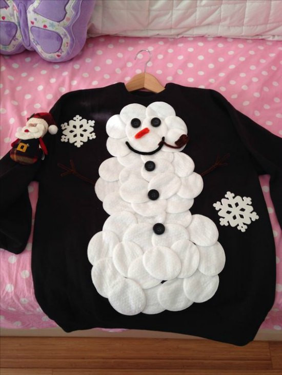 Toddler Ugly Christmas Sweater DIY
 DIY Ugly Christmas Sweater Ideas Christmas Celebration
