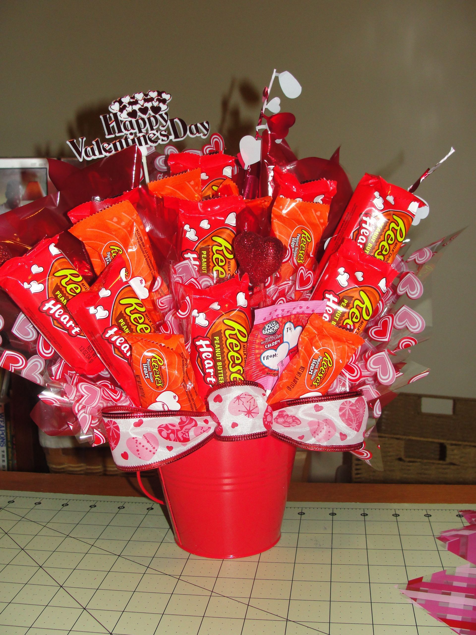 Valentines Candy Gift Ideas
 Reece s Valentines Day Bouquet