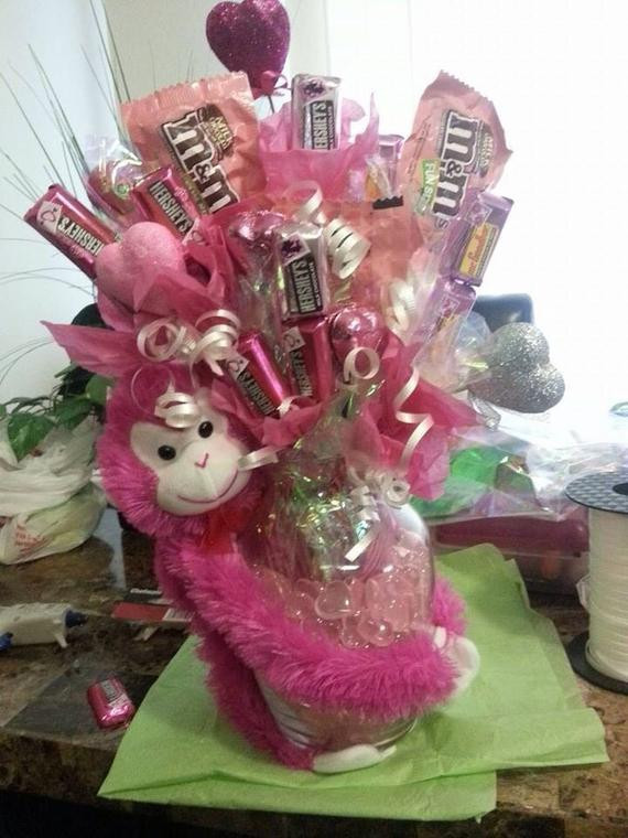 Valentines Candy Gift Ideas
 Items similar to Valentines day candy bouquet on Etsy
