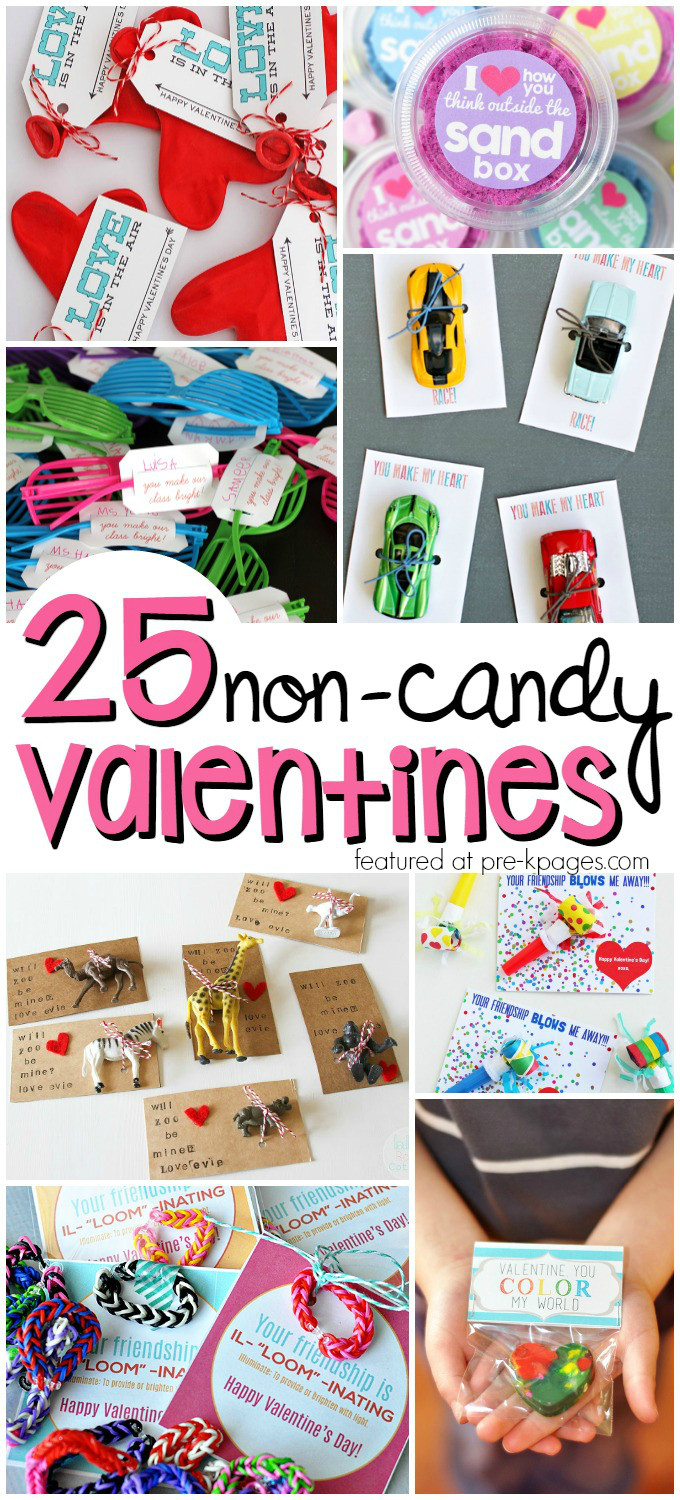 Valentines Candy Gift Ideas
 Non Candy Valentines for Kids Pre K Pages