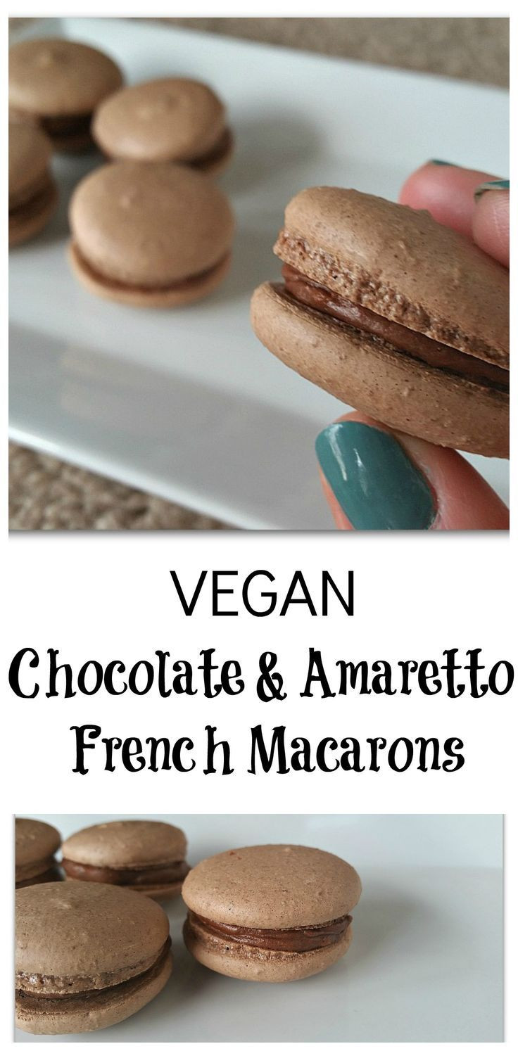 Vegan French Macaroons
 My most popular French Macaron pin Vegan Chocolate and