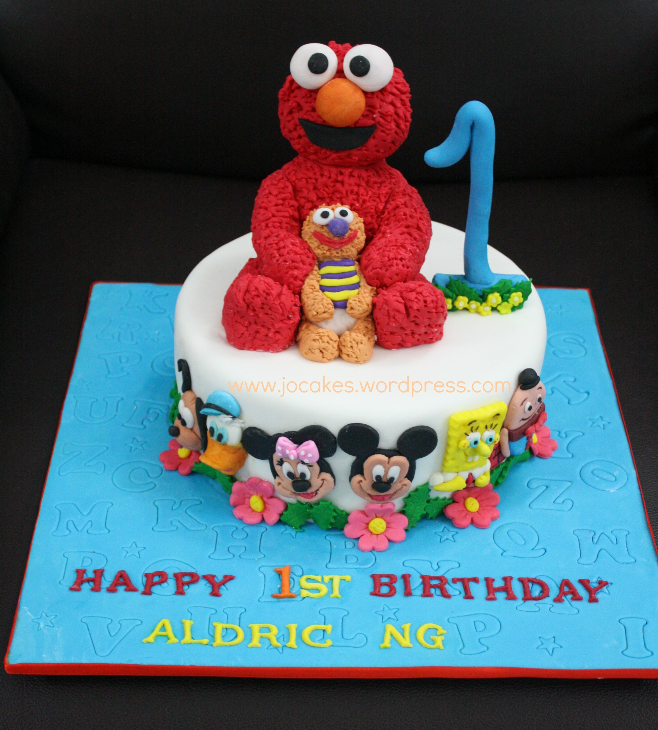 1 Year Old Birthday Cake
 Elmo cake for 1 year old boy