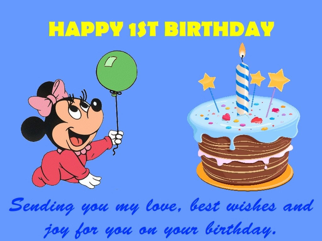 1 Year Old Birthday Wishes
 1st Birthday Wishes Messages and Quotes Collection