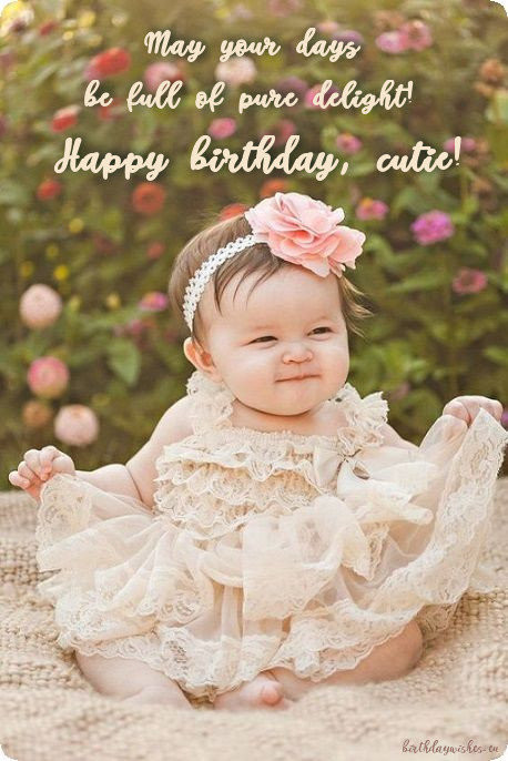 1 Year Old Birthday Wishes
 Happy 1st Birthday Princess