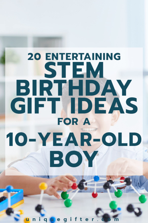 10 Year Old Boy Birthday Gift Ideas 2020
 20 STEM Birthday Gift Ideas for a 10 Year Old Boy Unique