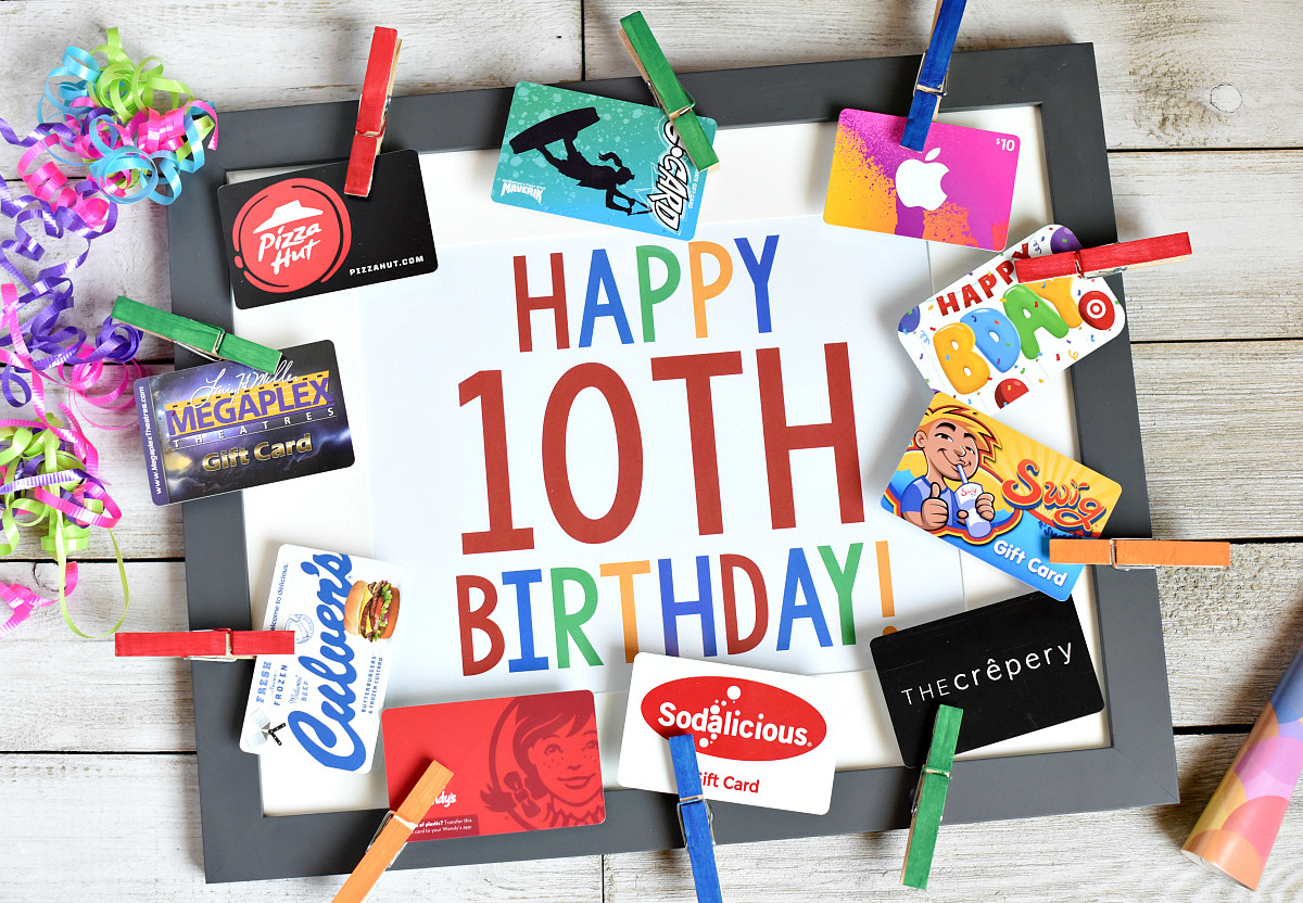 10 Year Old Boy Birthday Gift Ideas 2020
 16 Fun & Creative Ways to Give Gift Cards – Fun Squared