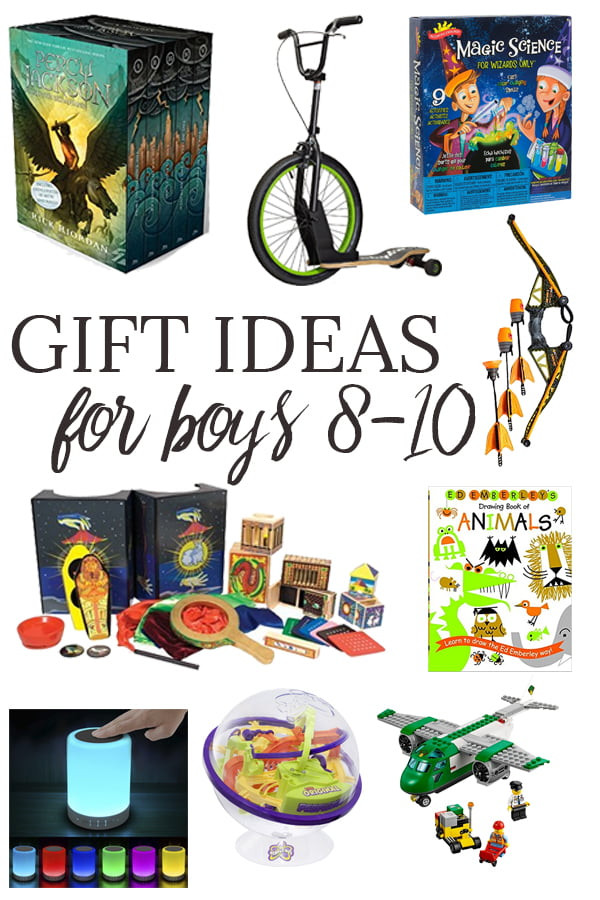 10 Year Old Boy Birthday Gift Ideas 2020
 Gift Ideas for Boys Ages 8 10