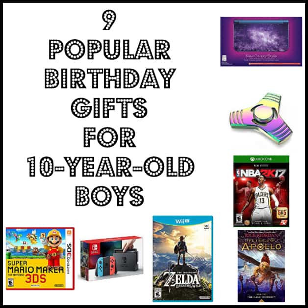 10 Yr Old Boy Birthday Gift Ideas
 9 Popular Birthday Gifts for 10 Year Old Boys Books