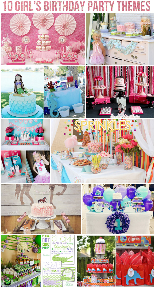 10 Yr Old Girl Birthday Party Ideas
 Top 10 Girl s Birthday Party Themes on pizzazzerie