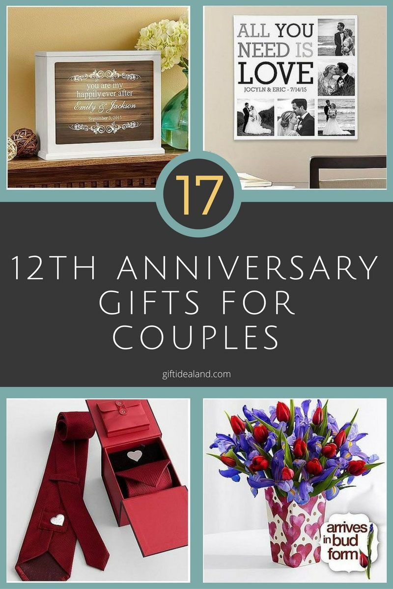 10th Wedding Anniversary Gift Ideas For Him
 35 Good 12th Wedding Anniversary Gift Ideas For Him & Her