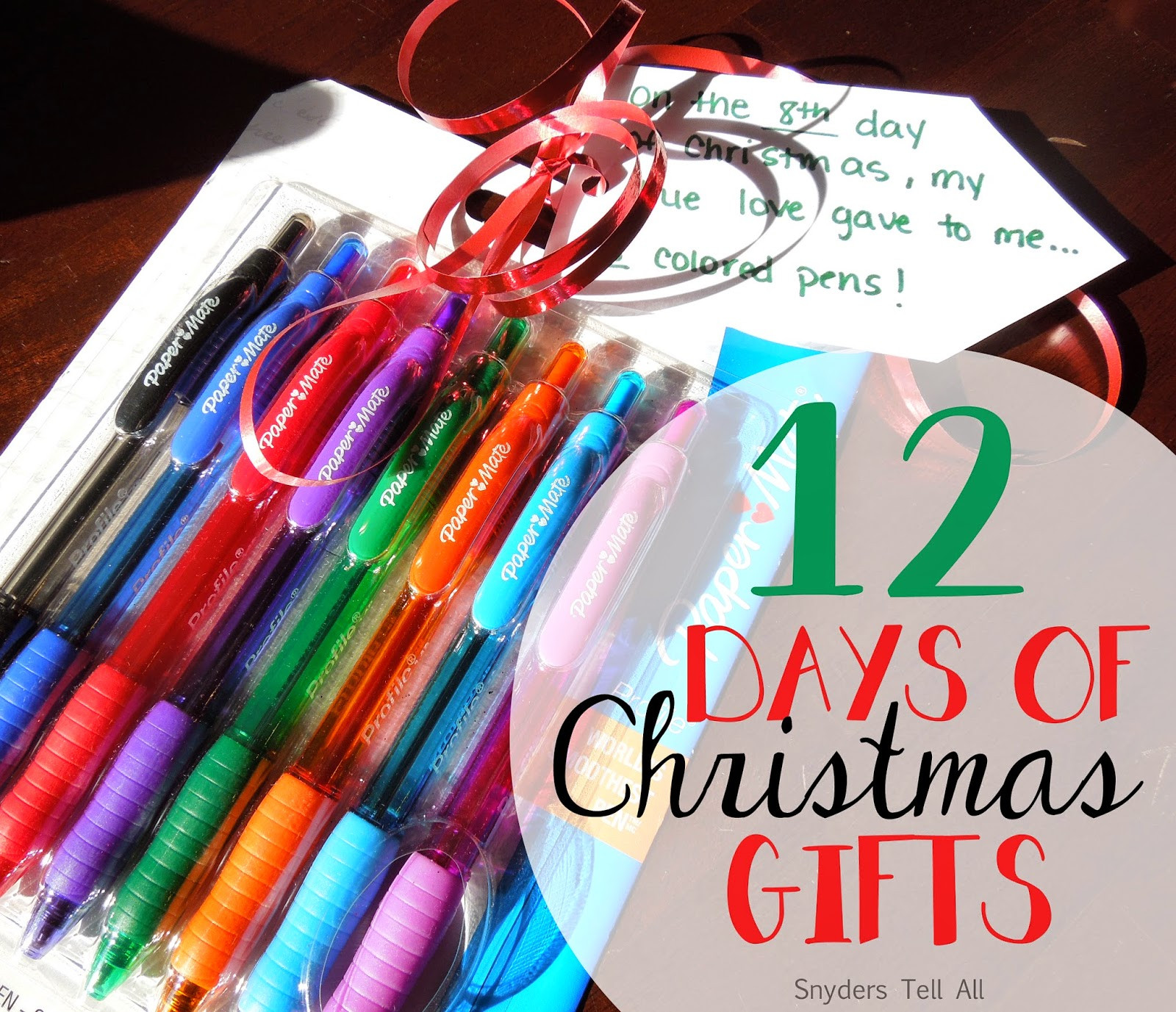 12 Days Of Christmas Gifts For Kids
 12 Days of Christmas Gifts Joyfully Prudent