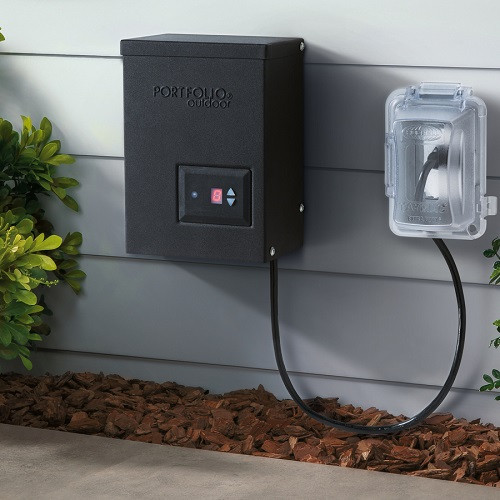 12 Volt Landscape Lighting
 Portfolio 200 Watt 12 Volt Multi Tap Transformer