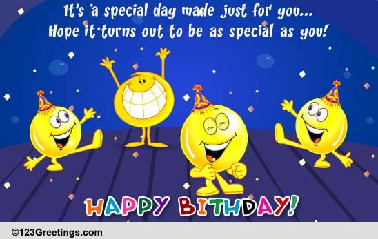 123 Greetings Birthday Cards
 A Special Birthday Free Happy Birthday eCards Greeting