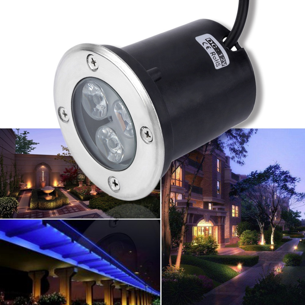 12V Landscape Lights
 2017 new 3W LED Waterproof Outdoor In Ground Garden Path