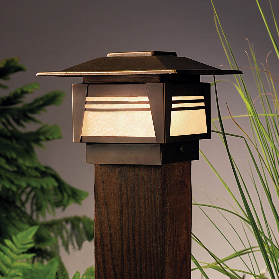 12V Landscape Lights
 Kichler OZ Zen Garden 12V Deck Post Light