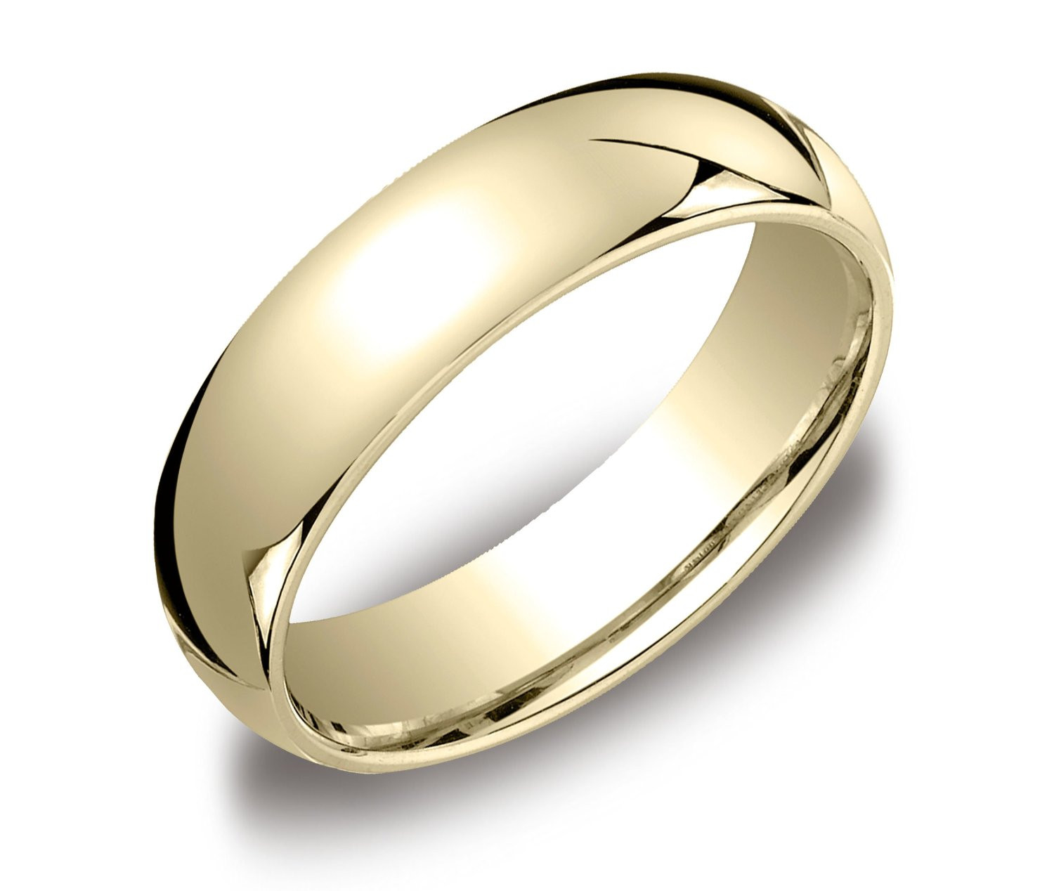 14k Gold Mens Wedding Band
 fort Fit Men s 14k Gold Wedding Band