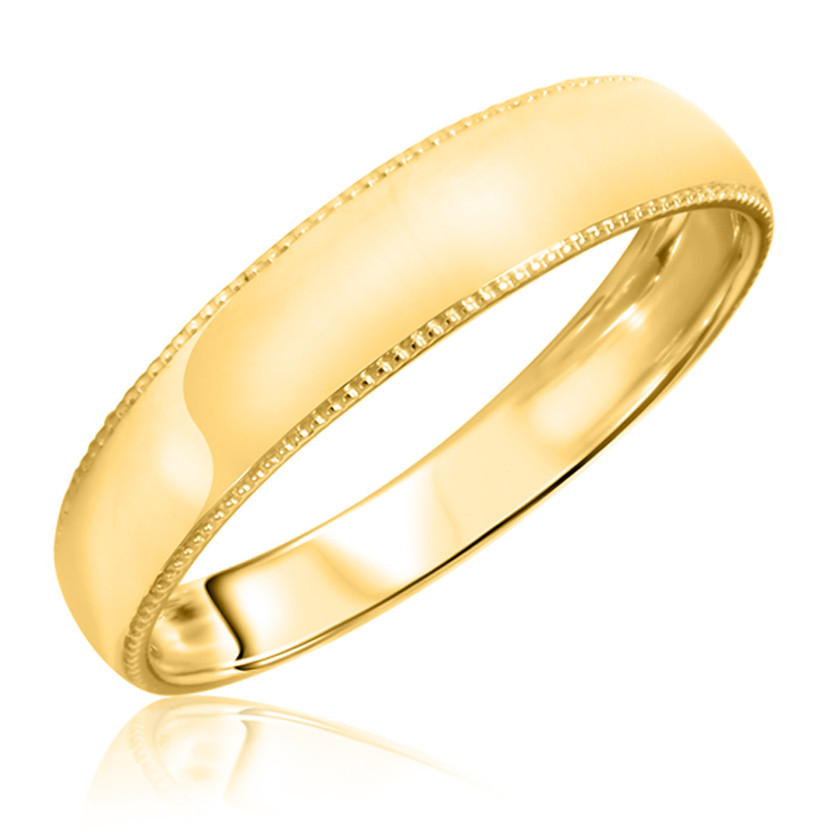 14k Gold Mens Wedding Band
 Men s Wedding Band 14K Yellow Gold