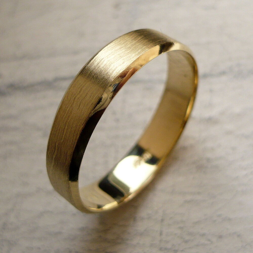 14k Gold Mens Wedding Band
 ALL NEW 5mm 14K SOLID GOLD MEN S WEDDING ANNIVERSARY BAND