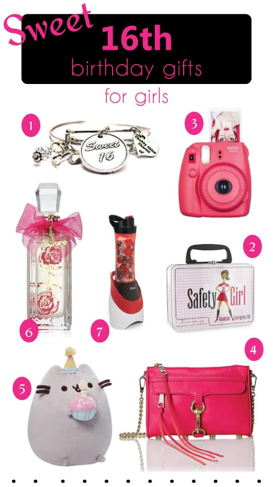 16 Year Old Birthday Gift Ideas
 Sweet 16 Birthday Gifts Ideas for Girls That They ll Love