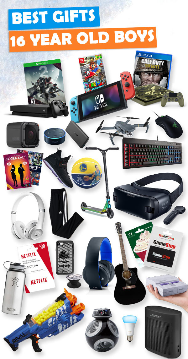 16 Year Old Christmas Gift Ideas
 Gifts for 16 Year Old Boys