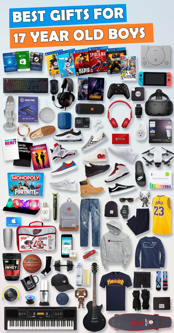 17 Year Old Boy Birthday Gift Ideas
 Gifts For 17 Year Old Boys [BEST Guide]