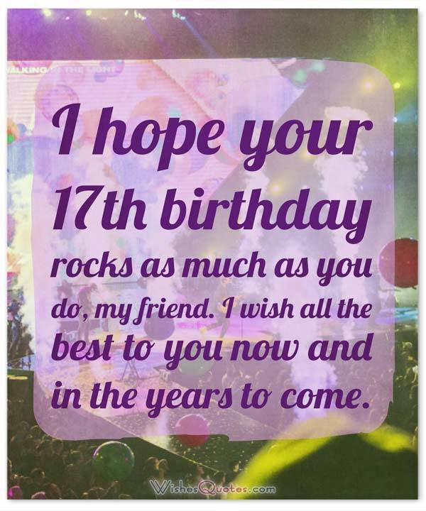 17th Birthday Quotes
 Heartfelt 17th Happy Birthday Wishes and