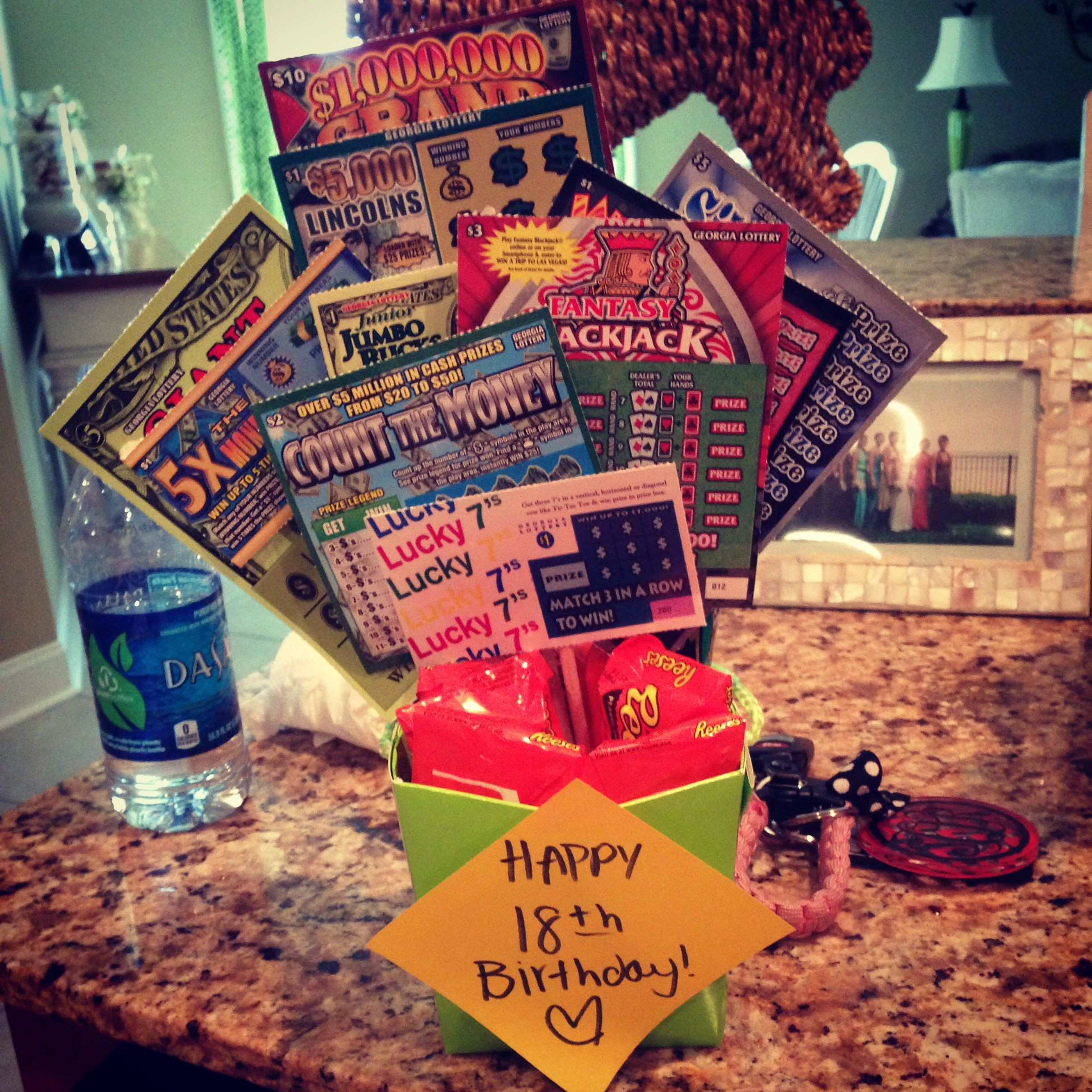 18 Birthday Gift Ideas For Boys
 18th birthday t scratchoffs