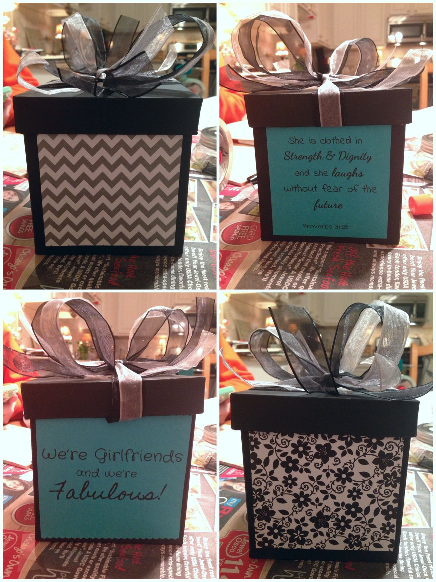 18Th Birthday Gift Ideas For Boyfriend
 DIY Gift box I made for my friends 18th Birthday