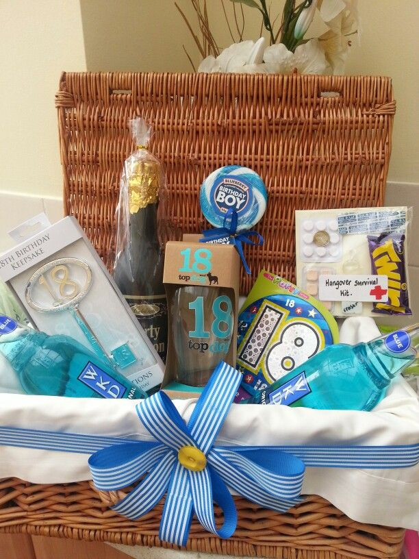 18Th Birthday Gift Ideas For Boys
 My son s 18th birthday hamper