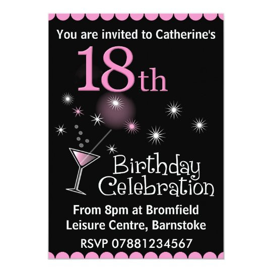 18th Birthday Party Invitations
 18th Birthday Party Invitation