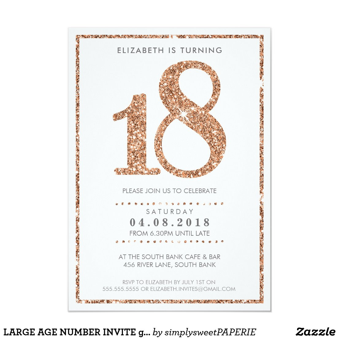 18th Birthday Party Invitations
 18th Birthday Party invitations