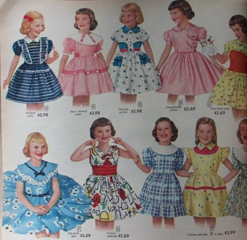 1950S Fashion For Kids
 Vintage Children s Clothing & Shopping Guide