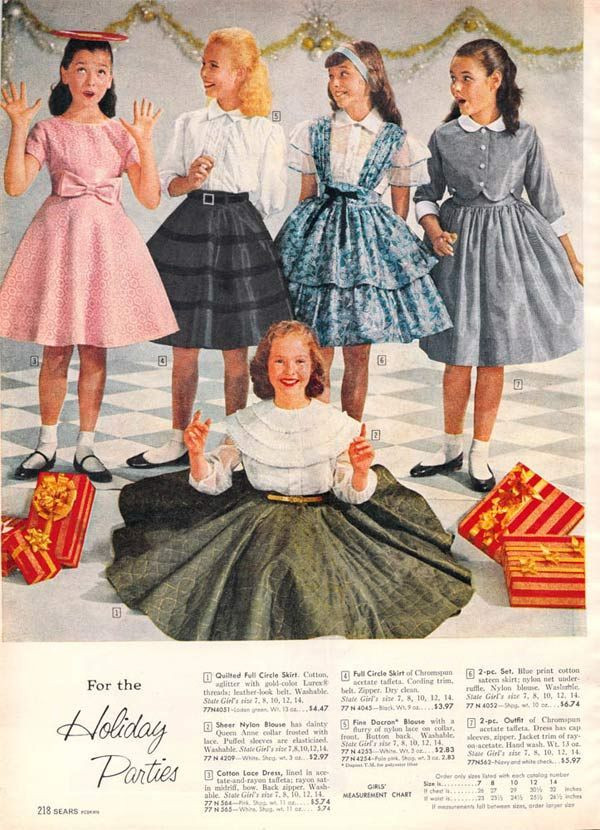 1950S Fashion For Kids
 1950s Kids Clothing