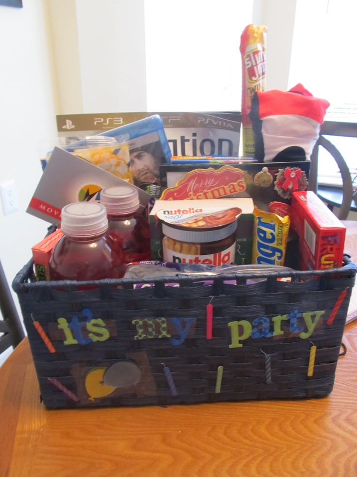 19Th Birthday Gift Ideas For Guys
 19th birthday t basket GIFT IDEAS