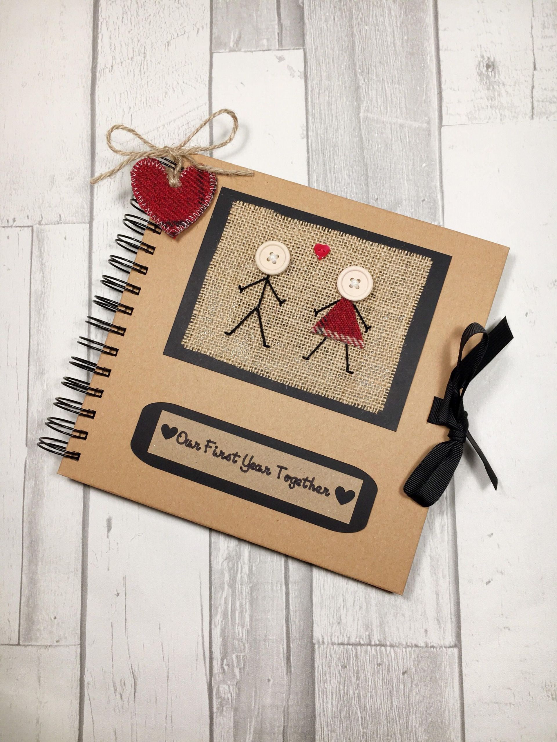 1St Anniversary Gift Ideas For Boyfriend
 Our First Year Scrapbook Album 1st Anniversary