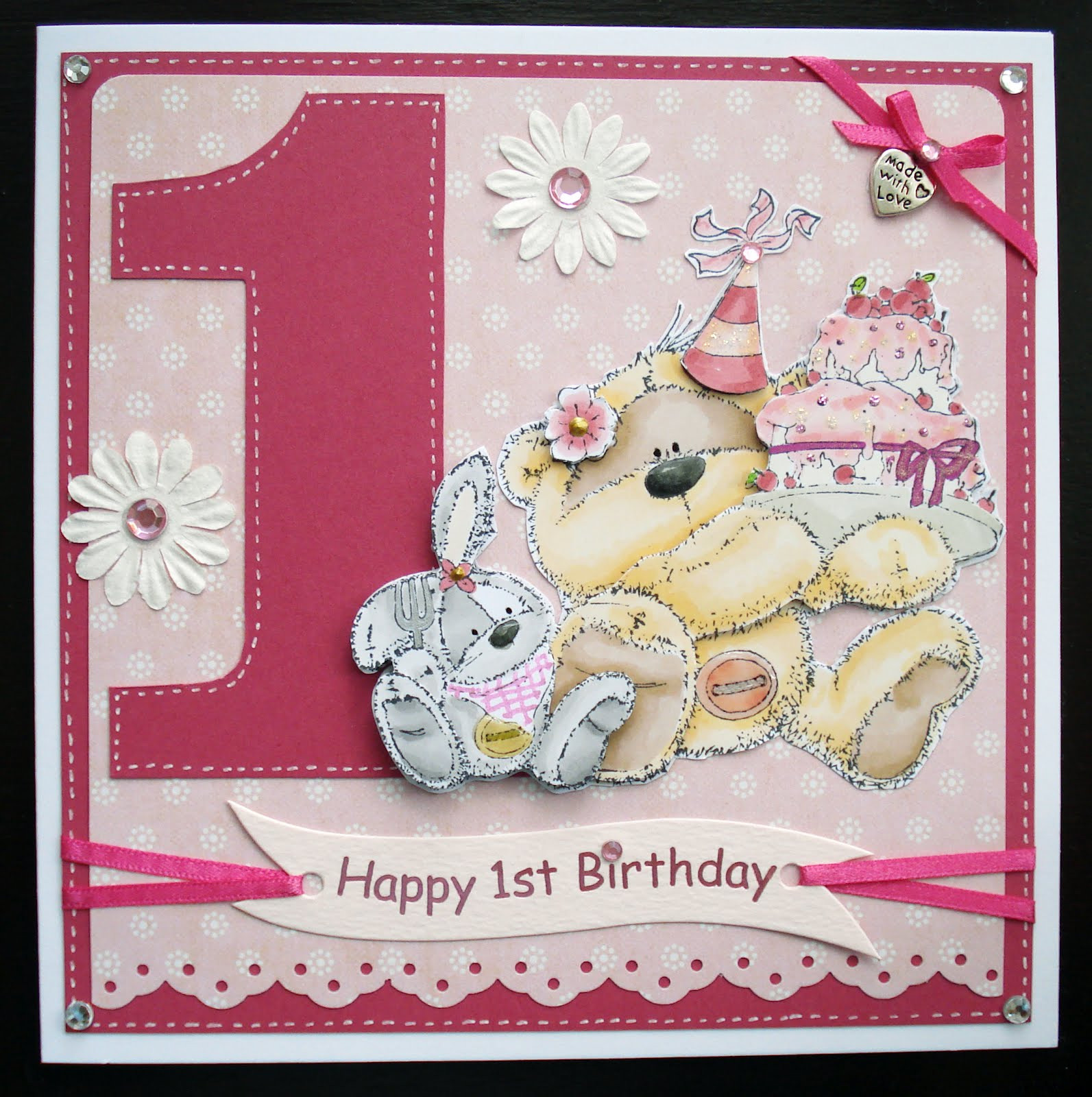 1st Birthday Card
 kaardvark Megan s first birthday