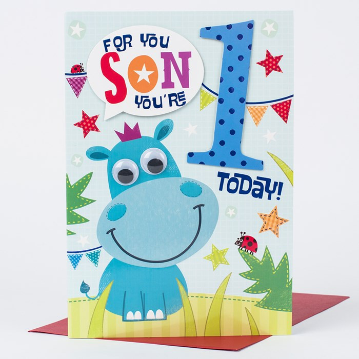 1st Birthday Card
 1st Birthday Card Special Son