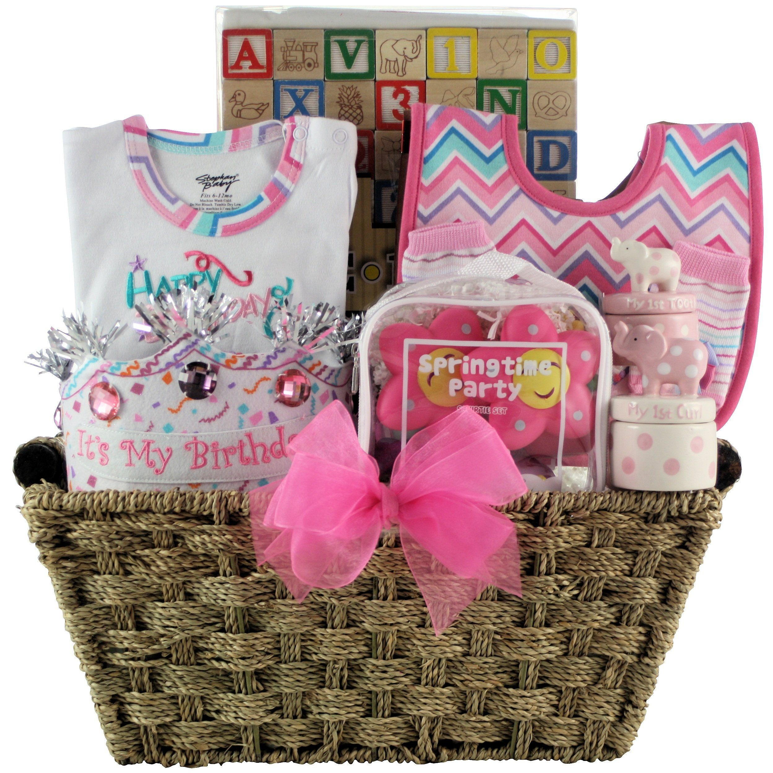 1St Birthday Gift Basket Ideas
 GreatArrivals Gift Baskets Baby s 1st Birthday Girl