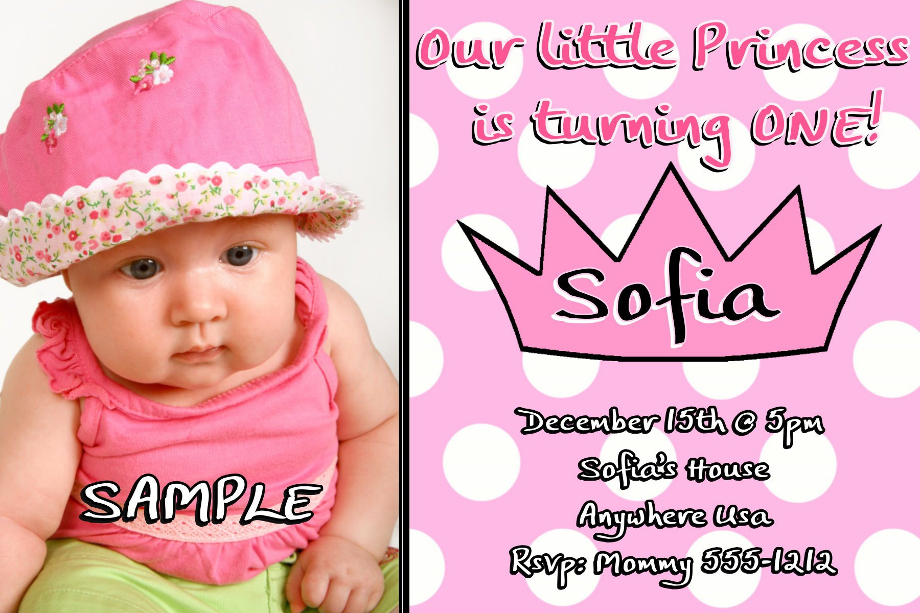 1st Birthday Invitation Wording Samples
 1st Bday Invitations Card Samples