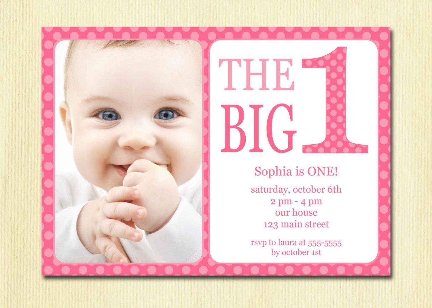 1st Birthday Invitation Wording Samples
 free printable 1st birthday invitation template