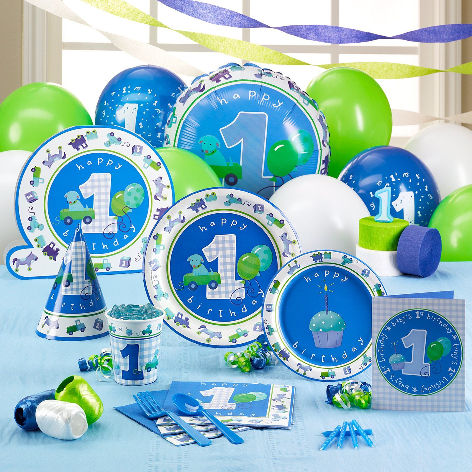 1st Birthday Party Supplies For Boys
 baby boy 1st birthday