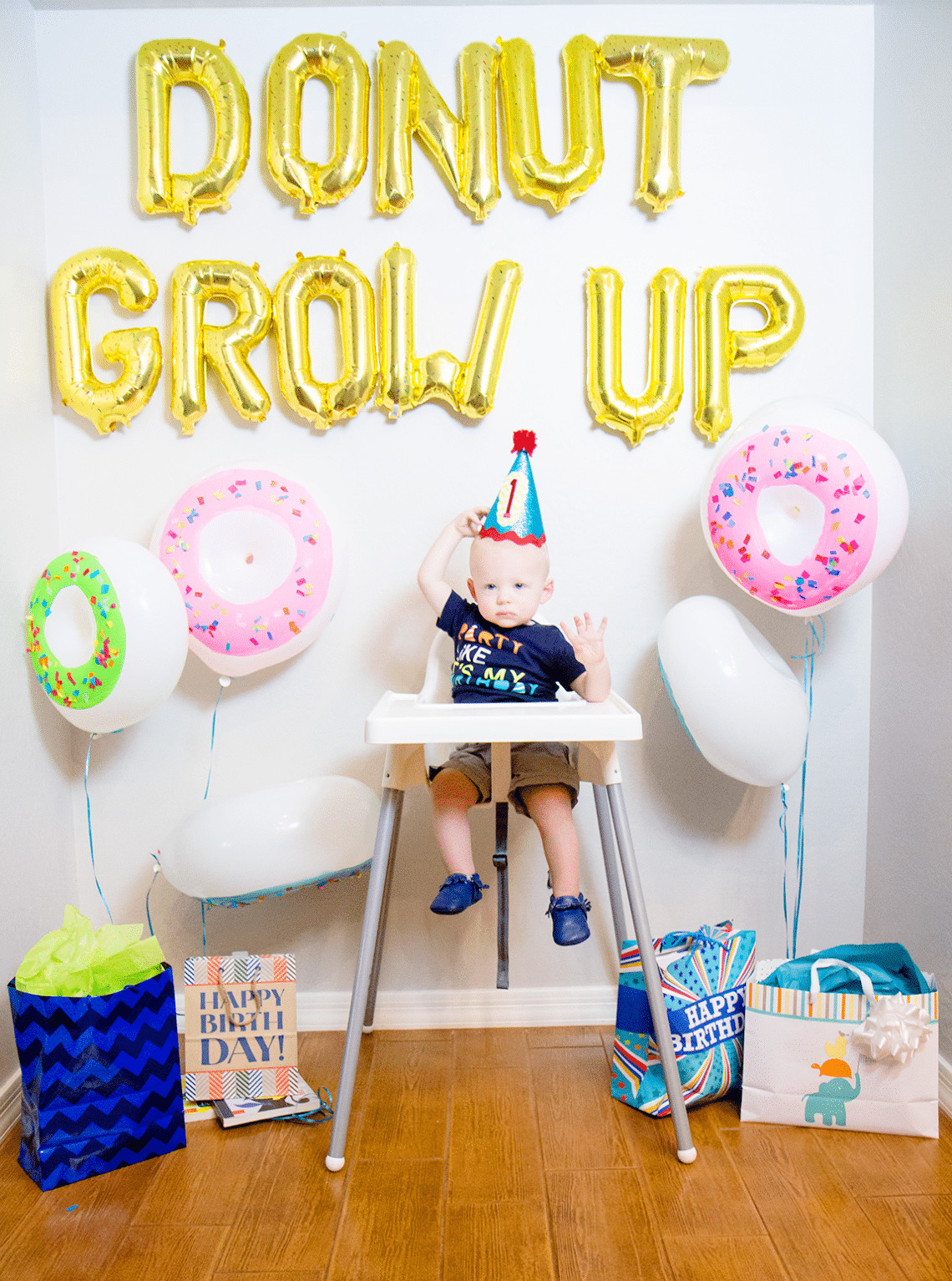 1st Birthday Party Theme
 Donut Grow Up 1st Birthday Party Friday We re in Love